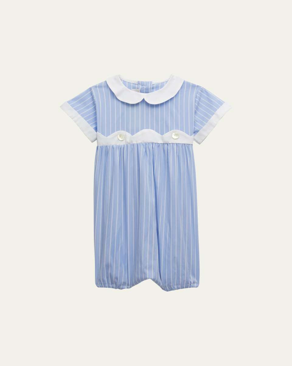Boy's Nautical Stripe Playsuit, Size 6M-24